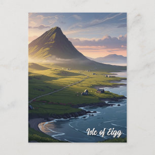 Carte Postale Île d'Eigg, voyage en Écosse