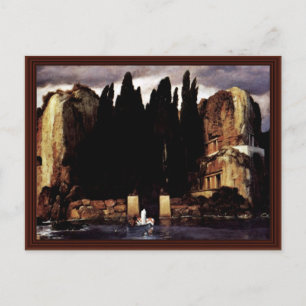 Carte Postale Île Des Morts (V), Par Böcklin Arnold
