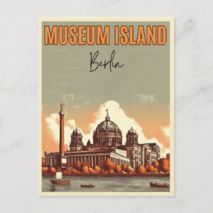 Carte Postale Île des musées Berlin-le cœur historique de Berlin