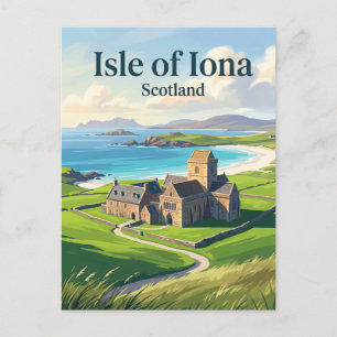 Carte Postale Île d'Iona Écosse