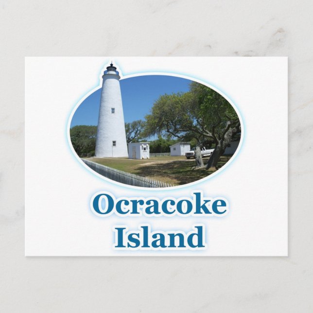 Carte Postale Île d'Ocracoke, Caroline du Nord (Devant)
