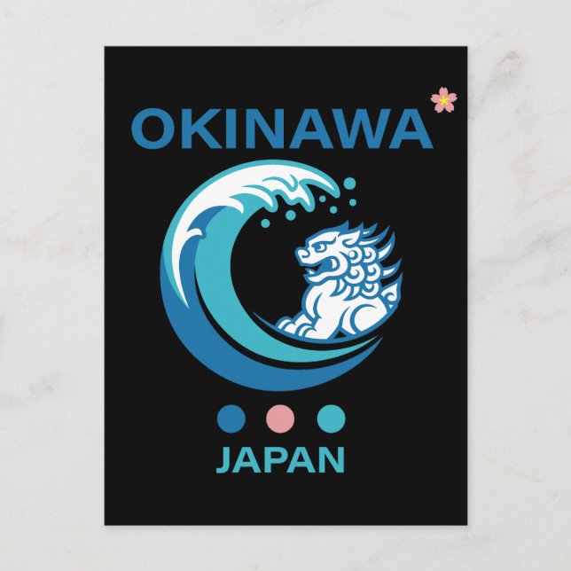 Carte Postale Île d'Okinawa Japon (Devant)