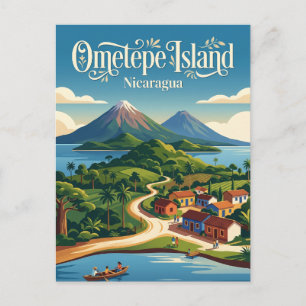 Carte Postale Île d'Ometepe Nicaragua