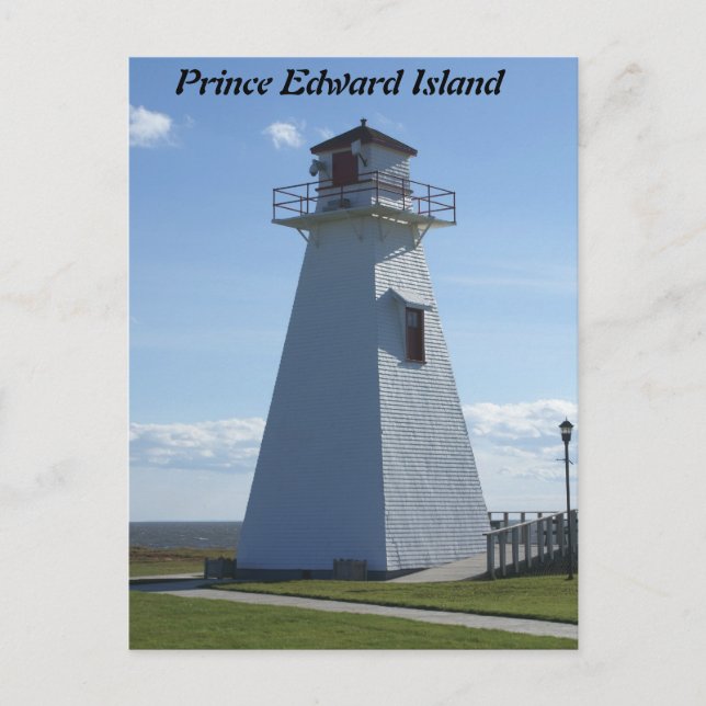 Carte Postale Île-du-Prince-Édouard - Phare (Devant)