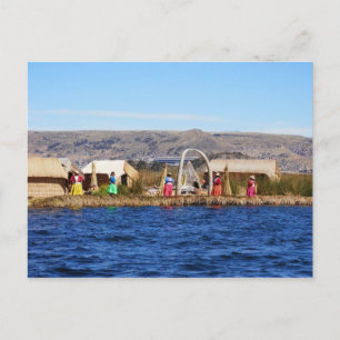 Carte Postale Île d'Uros