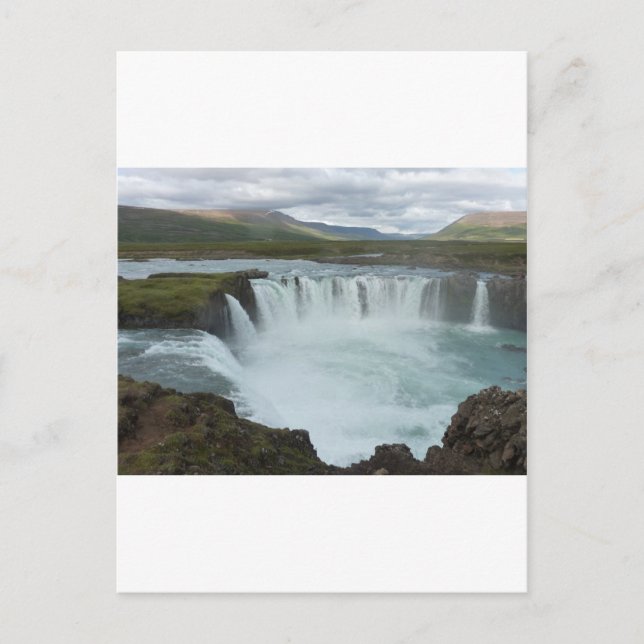 Carte Postale Île Godafoss (Devant)