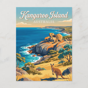 Carte Postale Île Kangourou Australie