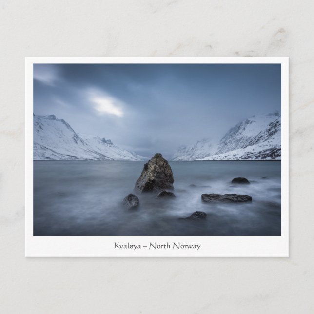 Carte Postale Île Kvaløya North Norway (Devant)