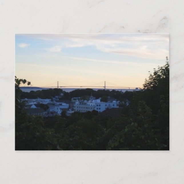 Carte Postale Île Mackinaw, MI (Devant)