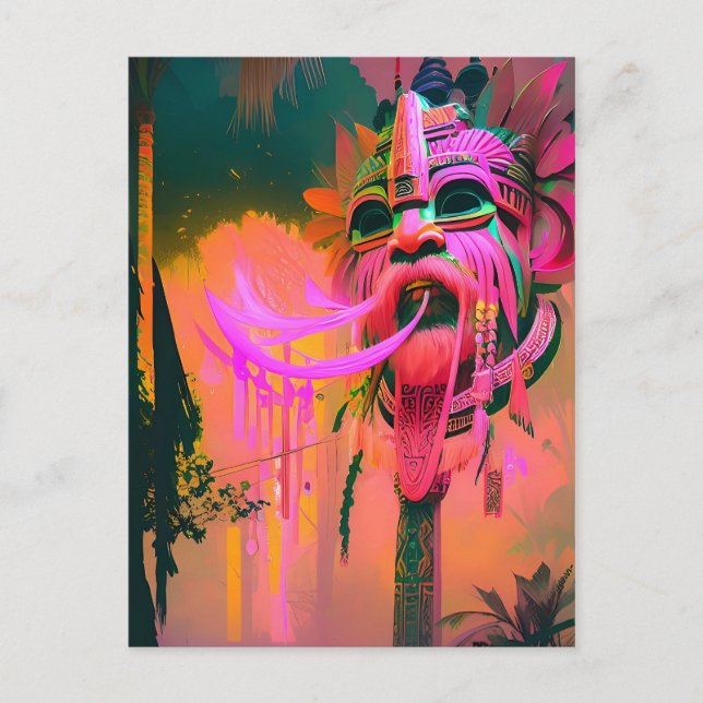 Carte Postale Île magique dans l'air Ken Gage Tropical (Devant)