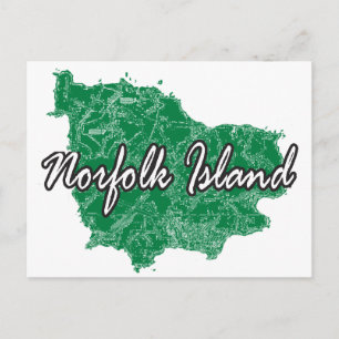 Carte Postale Île Norfolk