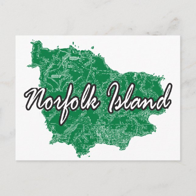 Carte Postale Île Norfolk (Devant)