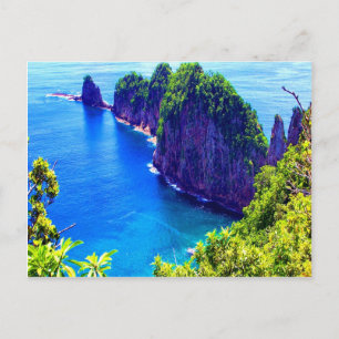 Carte Postale île samoa américain mer pittoresque