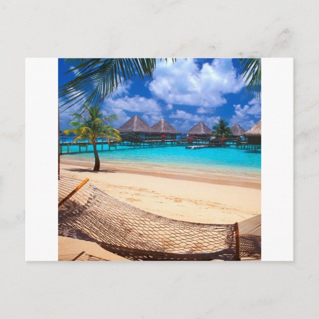 Carte Postale Île Tropicale De Polynésie Française (Devant)