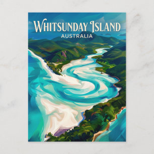 Carte Postale Île Whitsunday Australie