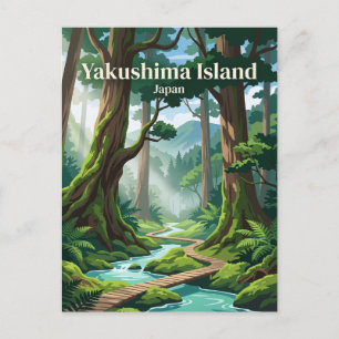 Carte Postale Île Yakushima Japon
