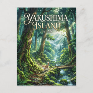 Carte Postale Île Yakushima Japon
