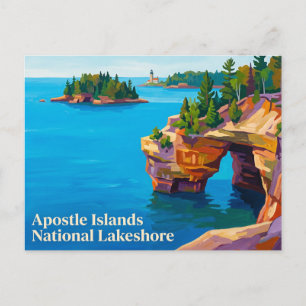Carte Postale Îles Apostle National Lakeshore Wisconsin