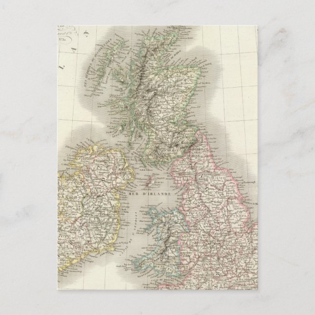 Carte Postale Iles Basique - Îles britanniques (Devant)