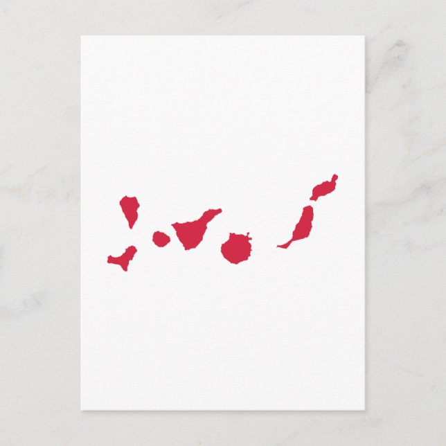 Carte Postale Îles Canaries (Devant)