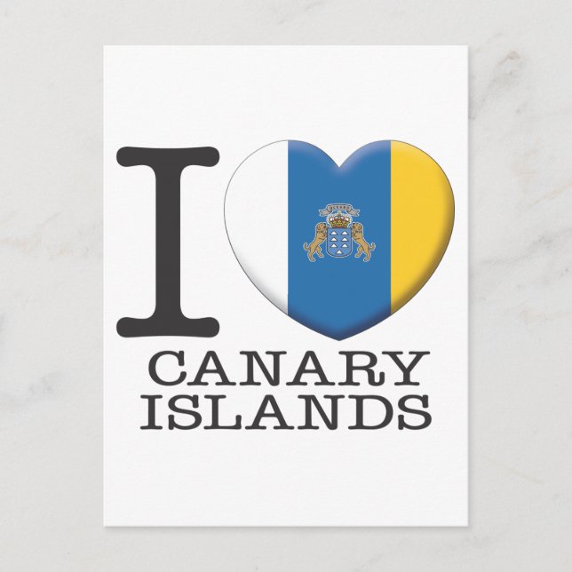Carte Postale Îles Canaries (Devant)