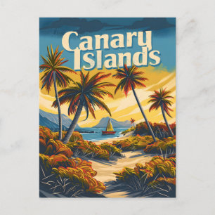 Carte Postale Îles Canaries