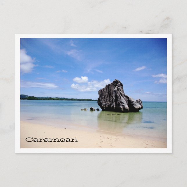 Carte Postale Îles Caramoan - Rocher Sabitang Laya (Devant)