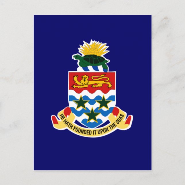 Carte Postale îles cayman (Devant)