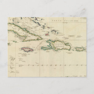 Carte Postale Îles de l'Inde occidentale 2