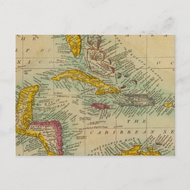 Carte Postale Îles de l'Ouest (Devant)