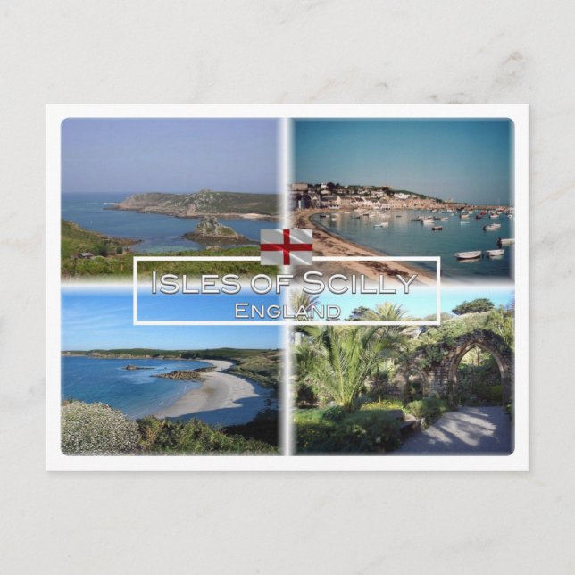 Carte Postale Îles de Scilly - Europe - Angleterre (Devant)