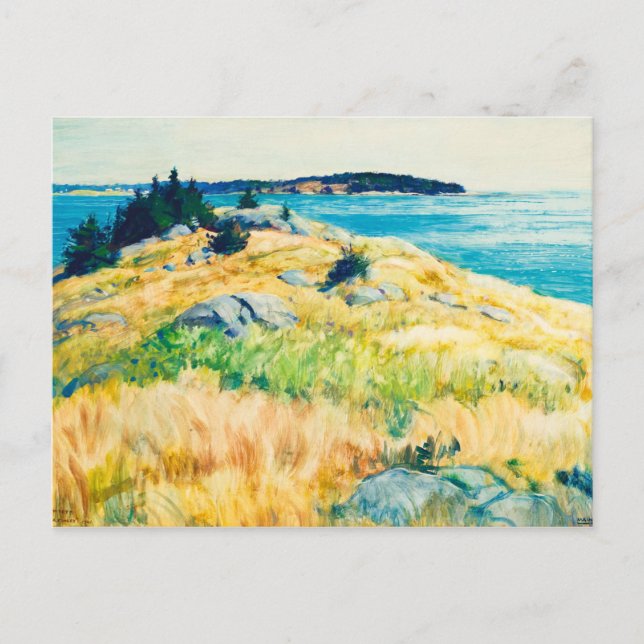 Carte Postale Îles du Maine par Newell Convers Wyeth (Devant)
