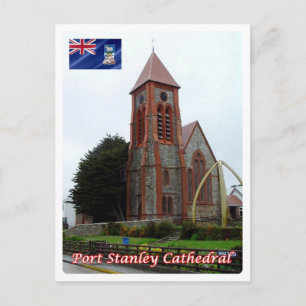 Carte Postale Îles Falkland - Cathédrale de Port Stanley -