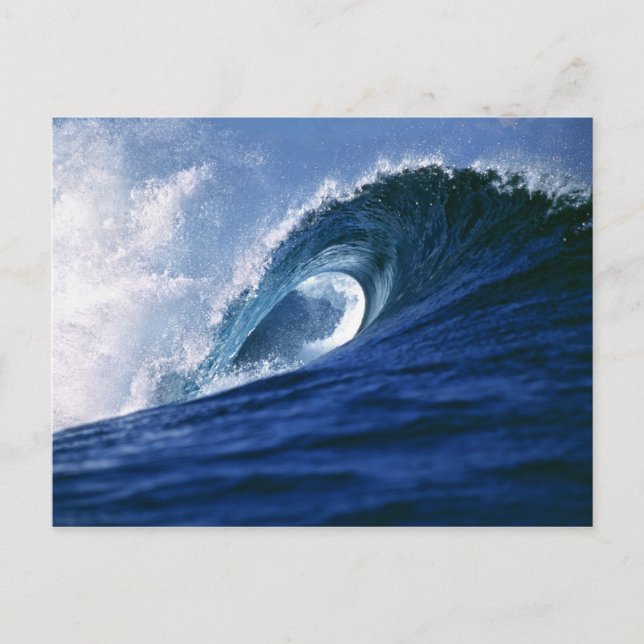 Carte Postale Îles Fidji, Tavarua, Cloudbreak. Une vague (Devant)