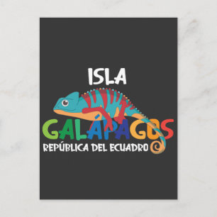Carte Postale Îles Galapagos Equateur Animaux exotiques