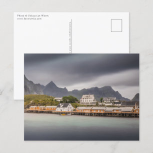 Carte Postale Iles Lofoten Norvège