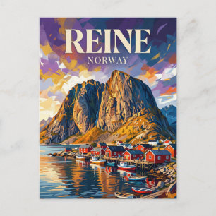 Carte Postale Îles Lofoten Norvège