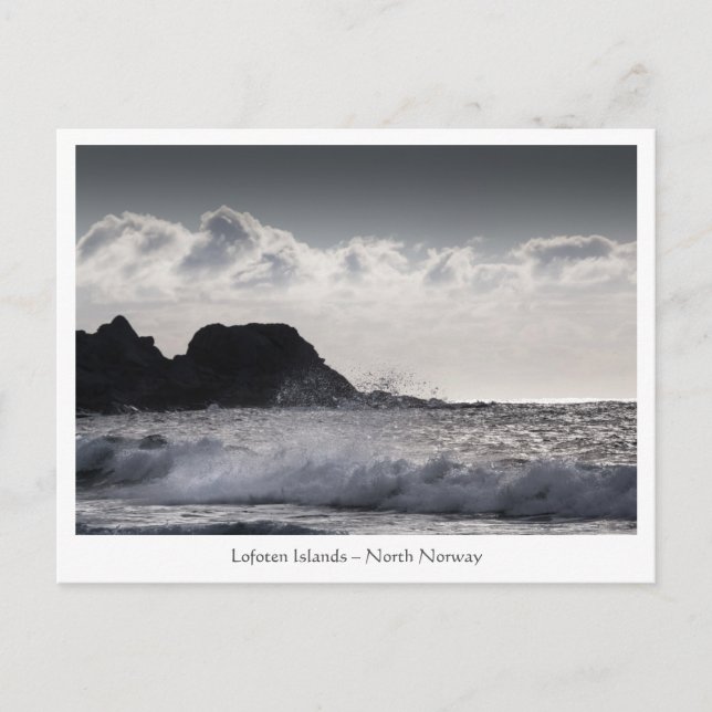 Carte Postale Iles Lofoten Norvège (Devant)