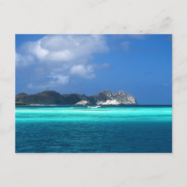 Carte Postale Îles Los Roques, Venezuela (Devant)