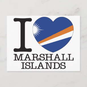 Carte Postale Îles Marshall Love v2