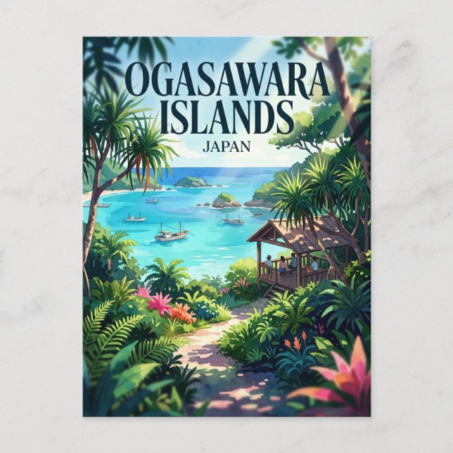 Carte Postale Îles Ogasawara Japon (Devant)