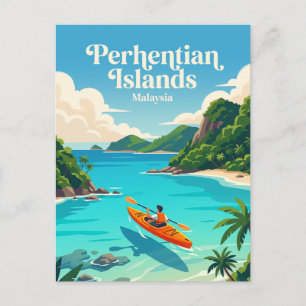 Carte Postale Îles Perhentian, Malaisie