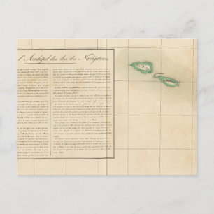 Carte Postale Îles Samoans Océanie no 41