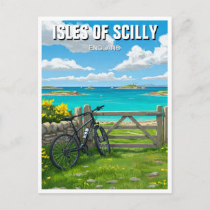 Carte Postale Îles Scilly Angleterre Cornouailles Voyage