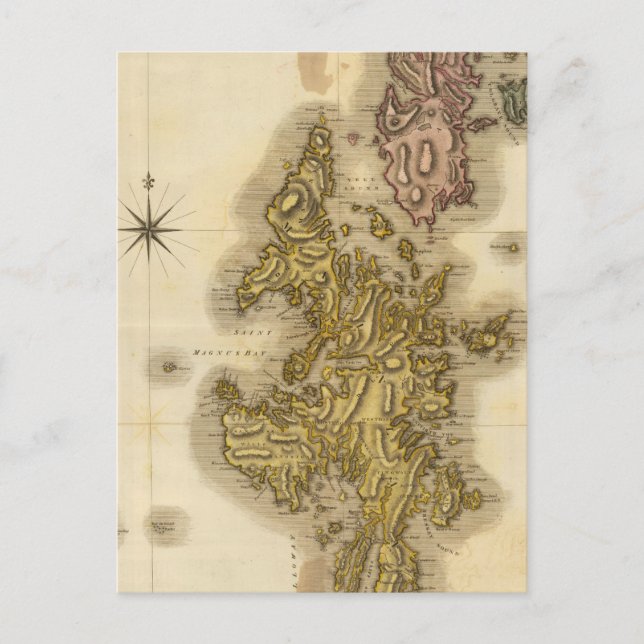 Carte Postale Îles Shetland (Devant)