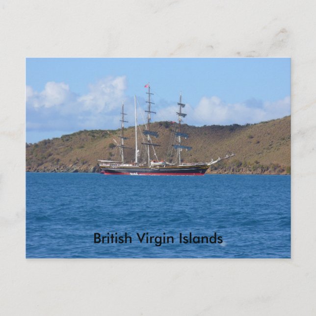 Carte Postale Îles Vierges britanniques (Devant)