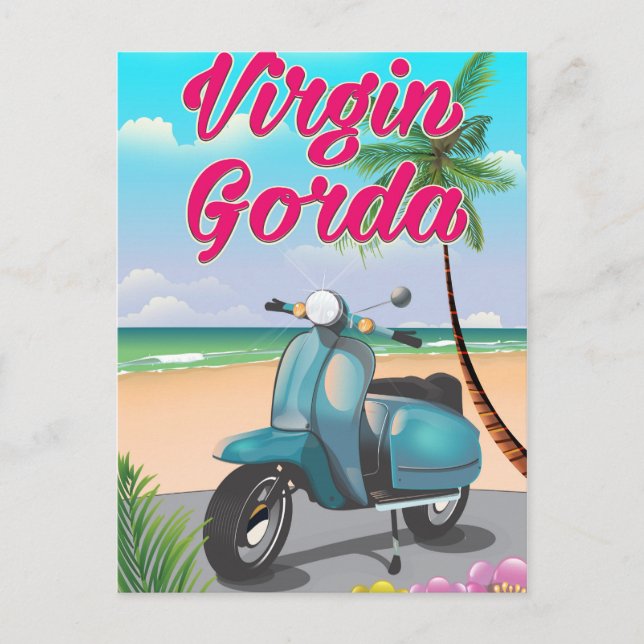Carte Postale Îles Vierges britanniques Virgin Gorda (Devant)