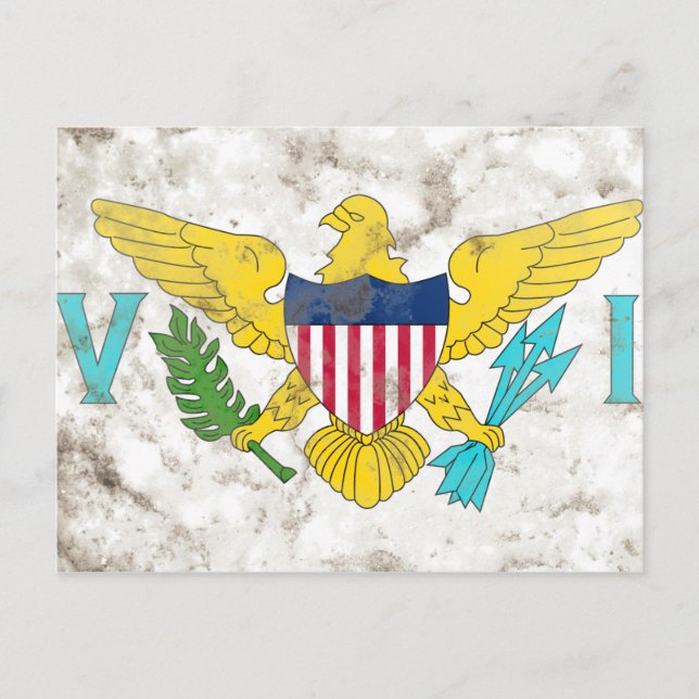 Carte Postale Îles Virgin (Devant)