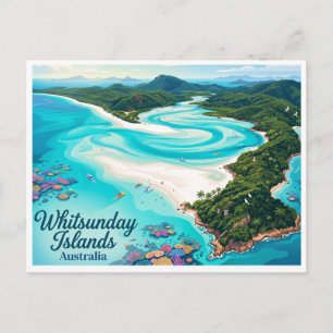 Carte Postale Îles Whitsunday Airlie Beach Australie