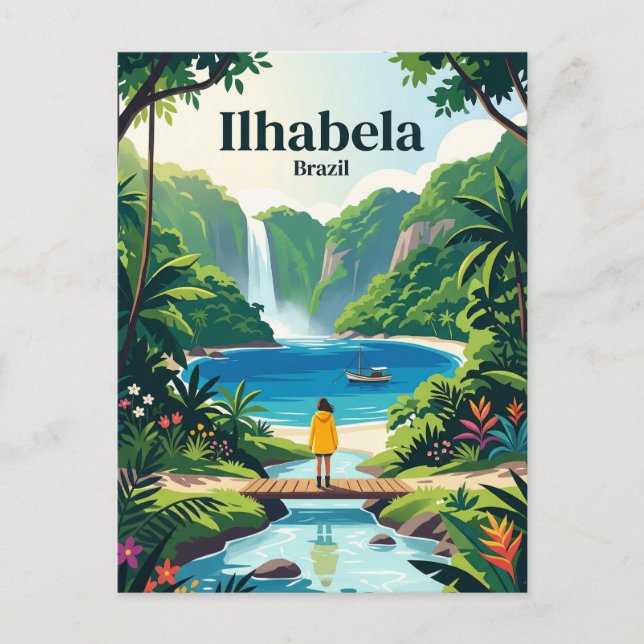 Carte Postale Ilhabela Brésil (Devant)